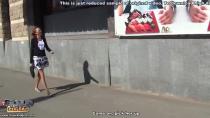 Pick up porn with redhead babe