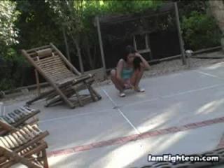 Barely Legal Hottie Gets Fucke...