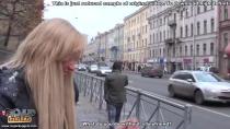 Public fuck with a hot blonde
