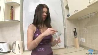 Cute girl next door teases her...