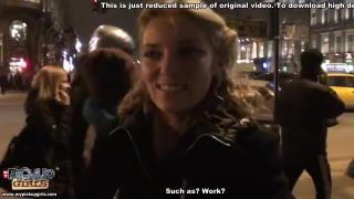 Cute brunette enjoys sex