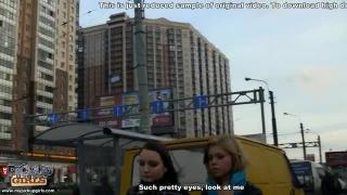 Amateur girl in public hardcor...
