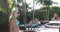 Destiny St. Claire and Leah Wilde in Orgy Sex Parties 8 - Part 6