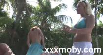 Destiny St. Claire and Leah Wilde in Orgy Sex Parties 8 - Part 7