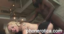 Faye Runaway in Theres A Black In My Crack - Part 4