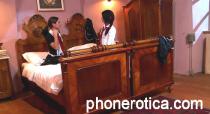 Rachel Evans and Megan Coxxx in Young Harlots Dirty Business - Part 0