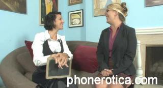 Roxanne Hall and Bebe Mendes in Mary Pops In - Part 1