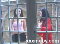 Sahara and Tia in National Models Peeing 2 - Full
