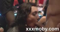 Sexy Babe in Drk Sex Orgy New Years Sex Ball - Part 7